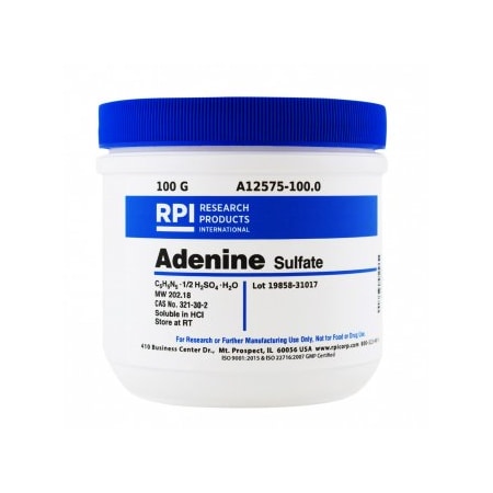 Rpi Adenine Sulfate, 100 G A12575-100.0